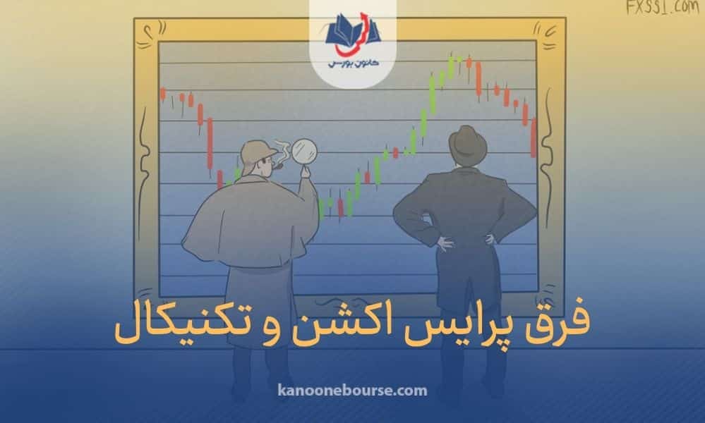 فرق پرایس اکشن و تحلیل تکنیکال